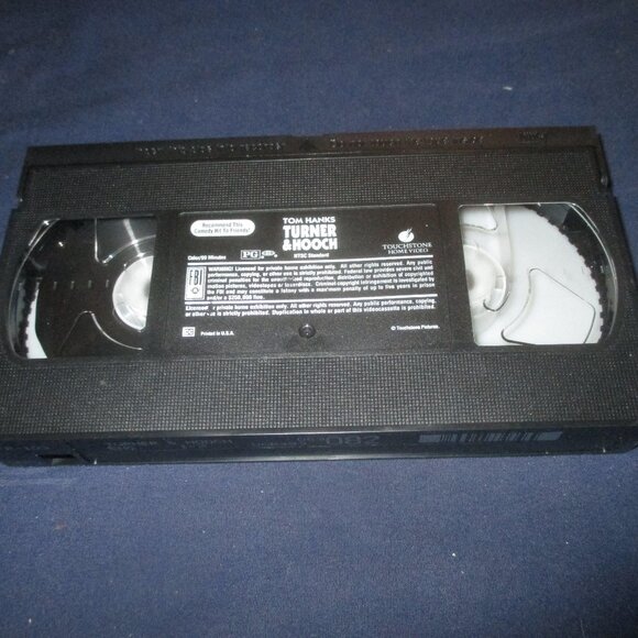 Turner and Hooch (VHS, 1996) Vintage Classic! Tom Hanks - Picture 8 of 8